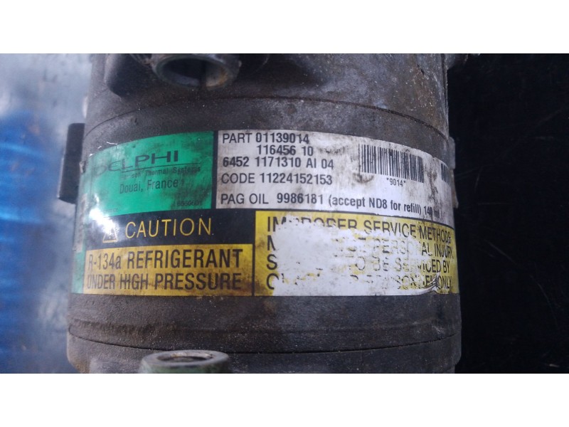 Recambio de compresor aire acondicionado para mini mini (r50, r53) one referencia OEM IAM   