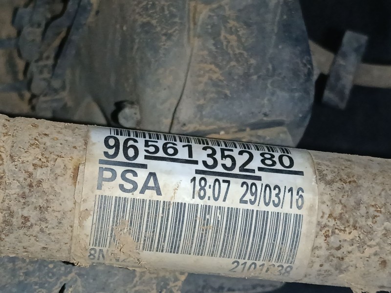 Recambio de transmision delantera izquierda para peugeot 208 i (ca_, cc_) 1.6 hdi / bluehdi 75 referencia OEM IAM 9656135230  