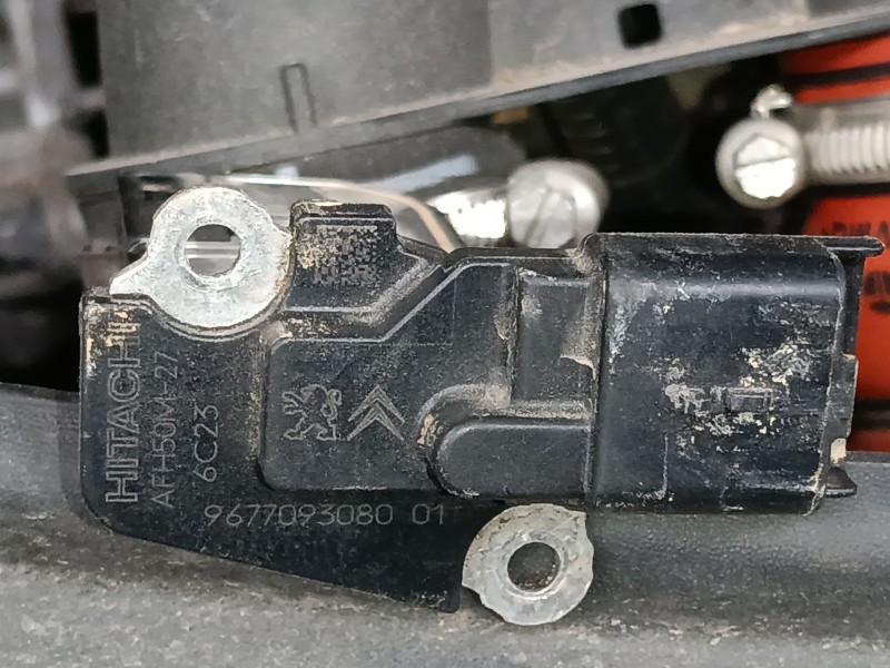 Recambio de caudalimetro para peugeot 208 i (ca_, cc_) 1.6 hdi / bluehdi 75 referencia OEM IAM 9677093080  