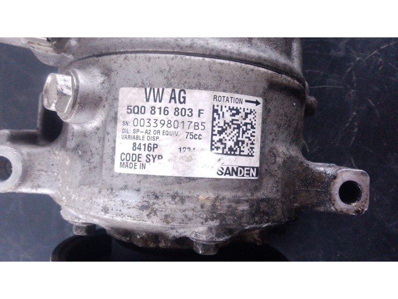 Recambio de compresor aire acondicionado para volkswagen tiguan (ad1, ax1) 2.0 tdi referencia OEM IAM   