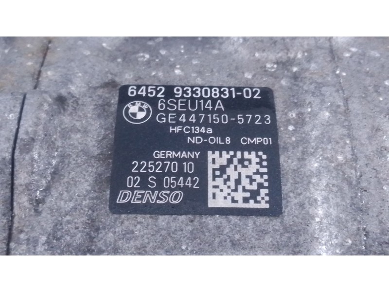 Recambio de compresor aire acondicionado para bmw 3 (f30, f80) 318 d referencia OEM IAM   