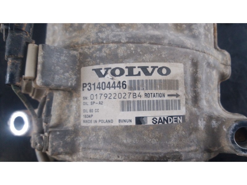 Recambio de compresor aire acondicionado para volvo xc60 i suv (156) d3 referencia OEM IAM   