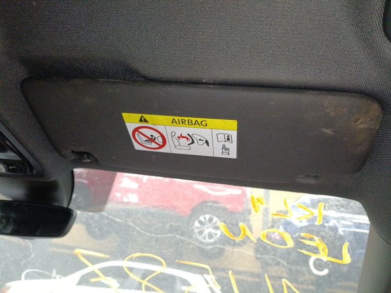 Recambio de parasol derecho para seat leon (kl1, klg) 1.5 tsi referencia OEM IAM   
