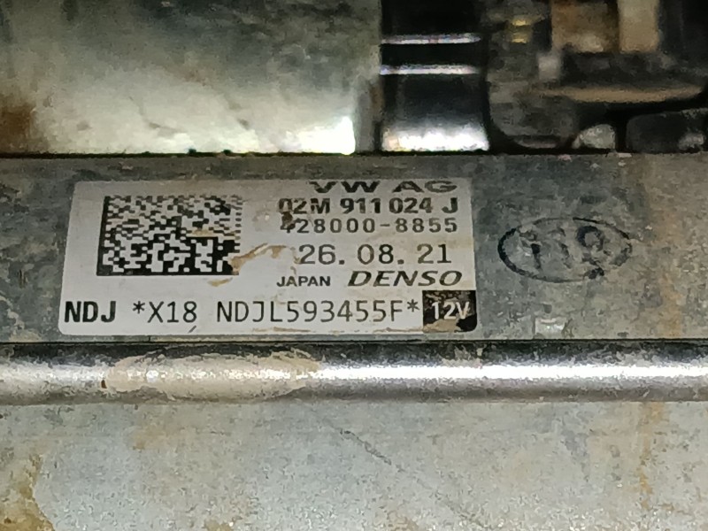 Recambio de motor arranque para seat leon (kl1, klg) 1.5 tsi referencia OEM IAM   