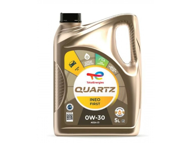 Recambio de aceite motor para universal aceite total quartz ineo first 0w30 5 litros referencia OEM IAM TOTAL0W30 3425901108216 