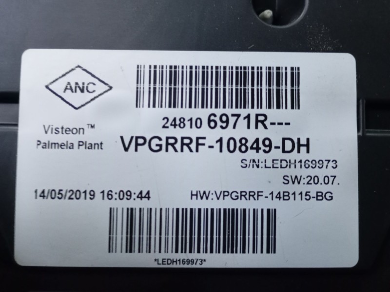 Recambio de cuadro instrumentos para renault clio iv (bh_) 1.5 dci 90 referencia OEM IAM 248106971R  