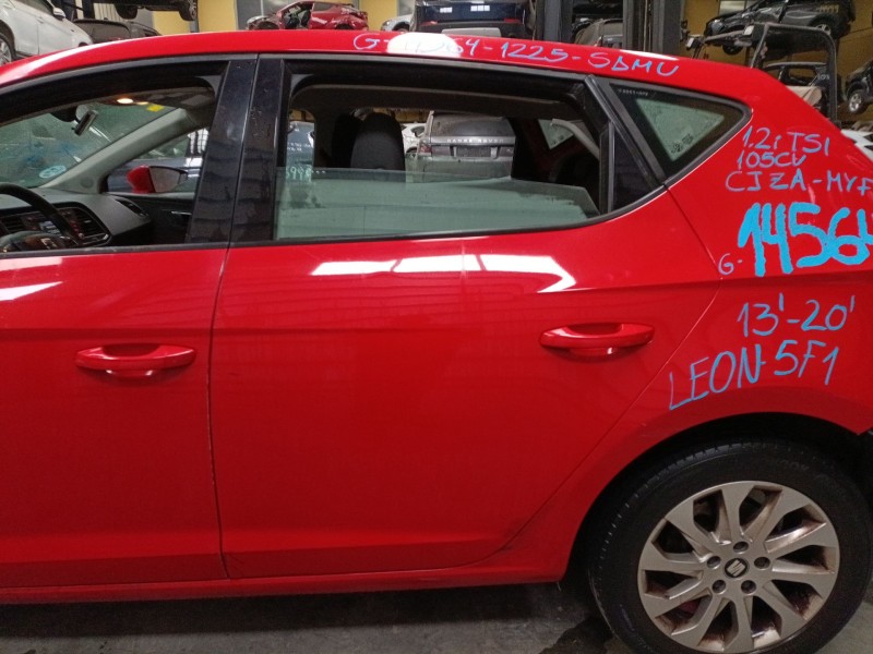 Recambio de puerta trasera izquierda para seat leon (5f1) 1.2 tsi referencia OEM IAM   