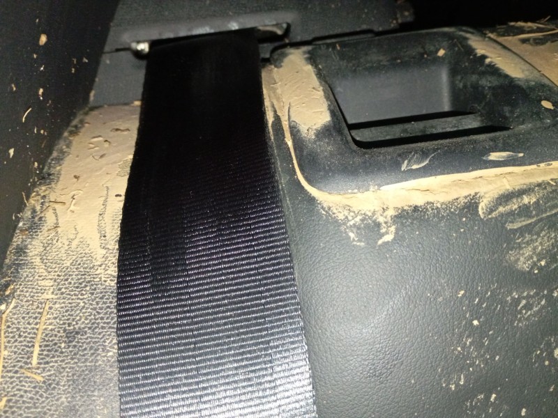 Recambio de cinturon seguridad trasero derecho para seat leon (kl1, klg) 2.0 tdi referencia OEM IAM   