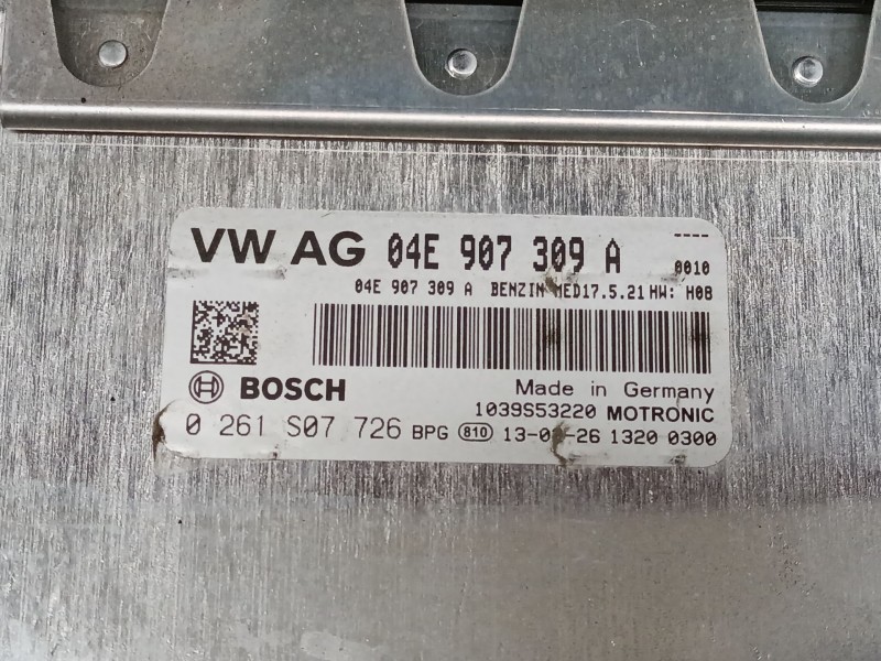 Recambio de centralita motor uce para seat leon (5f1) 1.2 tsi referencia OEM IAM   