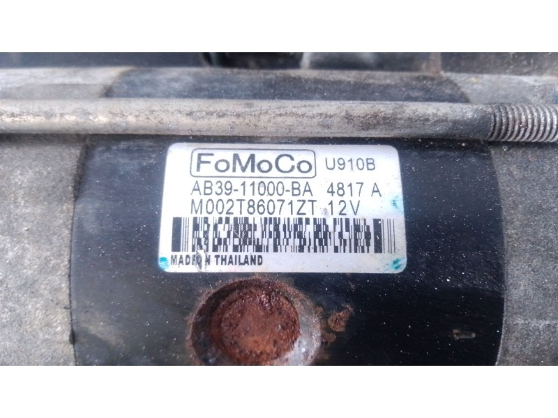 Recambio de motor arranque para ford ranger (tke) 3.2 tdci 4x4 referencia OEM IAM   