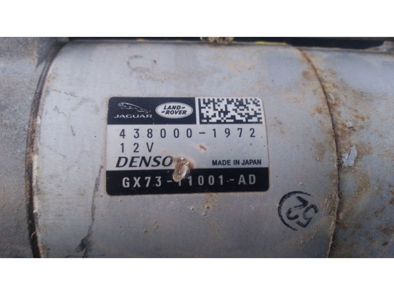 Recambio de motor arranque para jaguar xe prestige referencia OEM IAM   