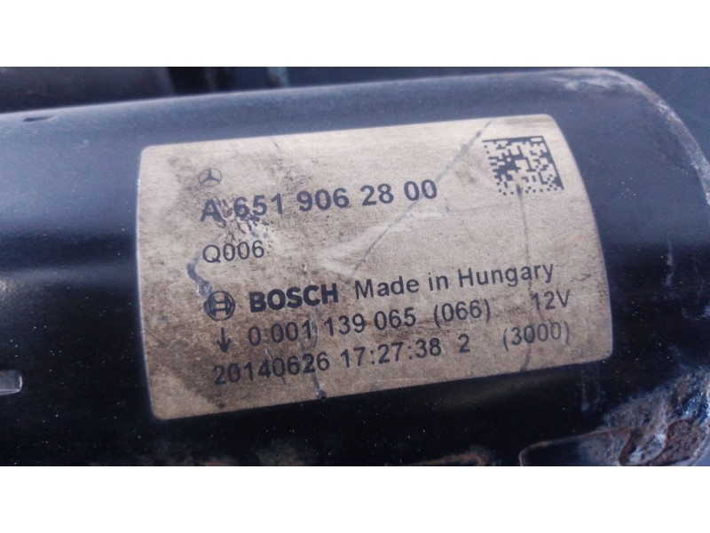 Recambio de motor arranque para mercedes-benz clase e t-model (s212) e 200 cdi / bluetec (212.205, 212.206) referencia OEM IAM  