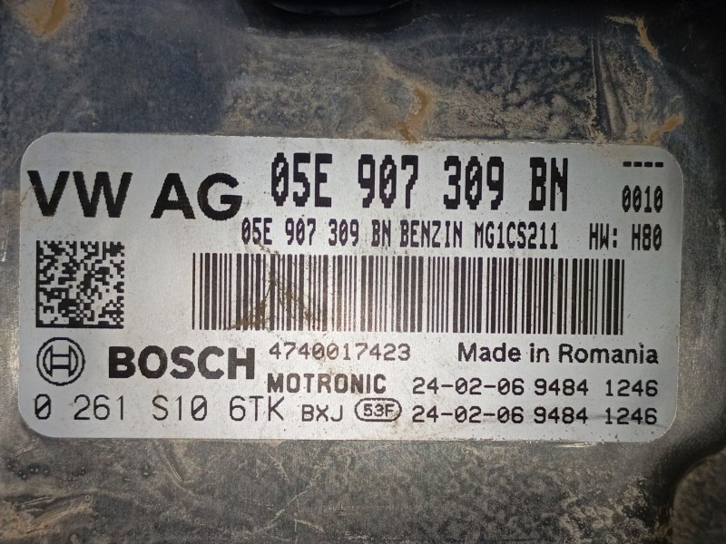 Recambio de centralita motor uce para volkswagen tiguan (ad1, ax1) 1.5 tsi referencia OEM IAM   