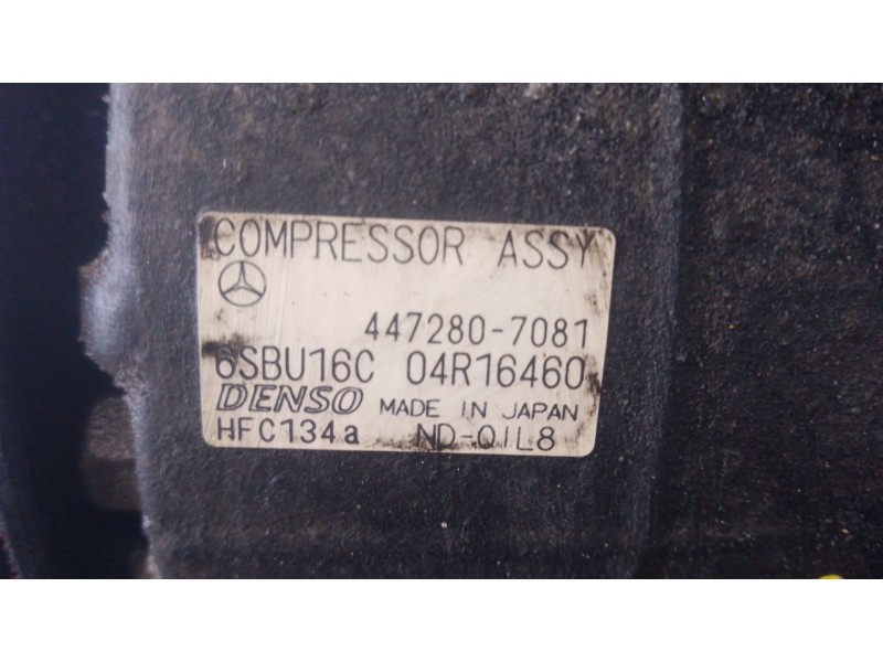 Recambio de compresor aire acondicionado para mercedes-benz clase e t-model (s212) e 200 cdi / bluetec (212.205, 212.206) refere