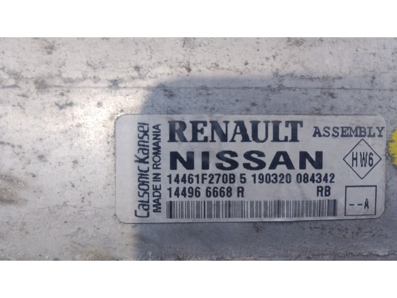 Recambio de intercooler para renault clio v (b7_) 1.0 lpg (b7mt) referencia OEM IAM   
