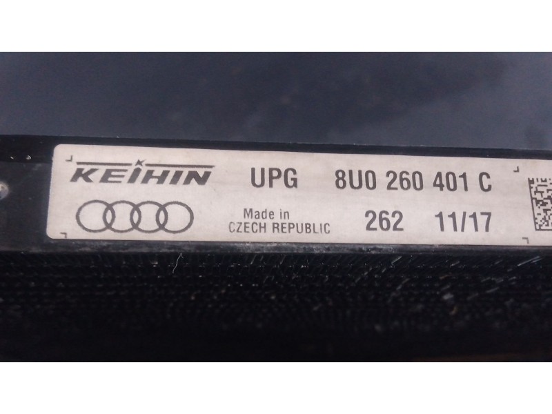 Recambio de condensador / radiador aire acondicionado para audi q3 (8ub, 8ug) 2.0 tdi quattro referencia OEM IAM   