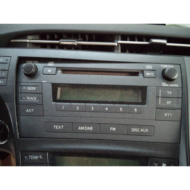 Recambio de sistema audio / radio cd para toyota prius (nhw30) advance referencia OEM IAM   