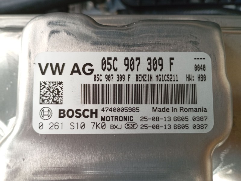 Recambio de centralita motor uce para seat ibiza v (kj1, kjg) 1.0 tsi referencia OEM IAM   