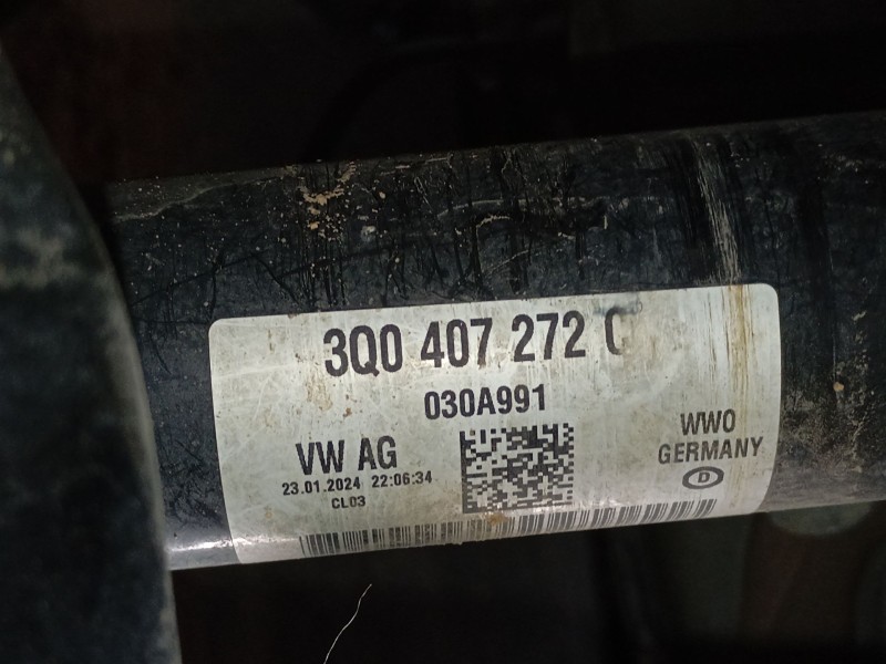 Recambio de transmision delantera derecha para volkswagen tiguan (ad1, ax1) 2.0 tdi referencia OEM IAM   