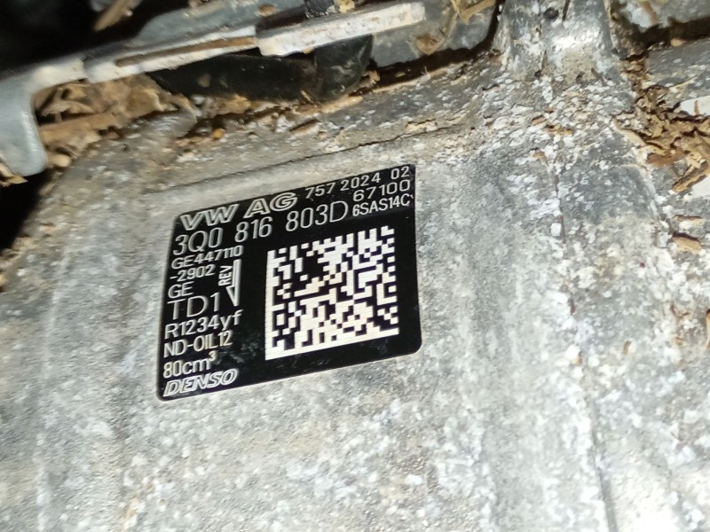 Recambio de compresor aire acondicionado para volkswagen tiguan (ad1, ax1) 2.0 tdi referencia OEM IAM   