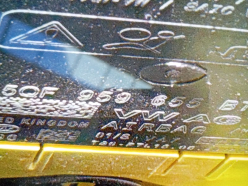 Recambio de kit airbag para seat ibiza v (kj1, kjg) 1.0 tsi referencia OEM IAM 5QF959655BT  