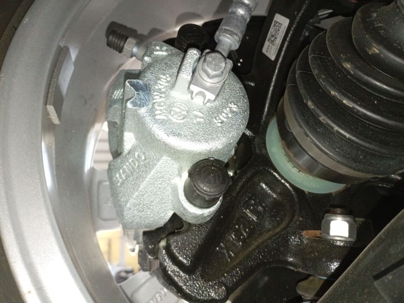 Recambio de pinza freno delantera derecha para seat ibiza v (kj1, kjg) 1.0 tsi referencia OEM IAM   