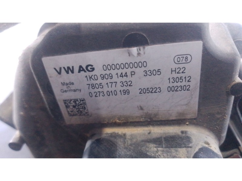 Recambio de cremallera direccion para volkswagen golf vi (5k1) 1.6 tdi referencia OEM IAM   