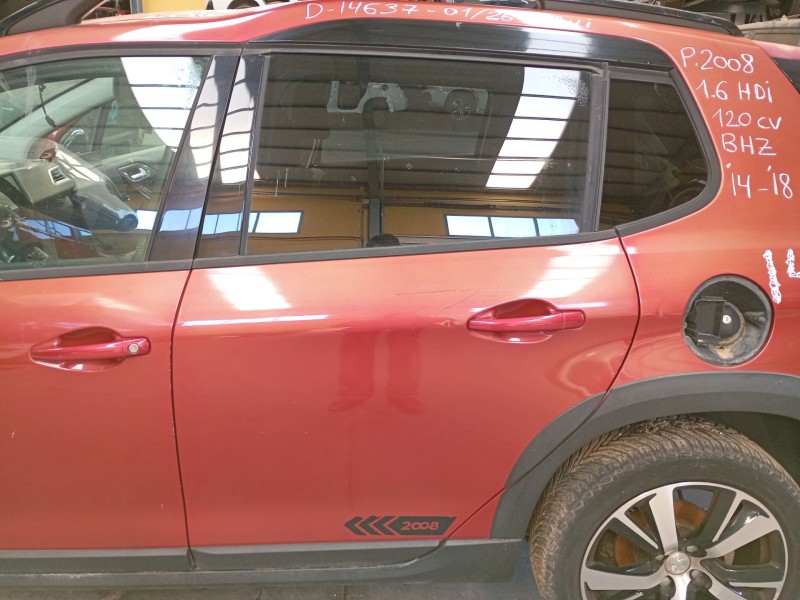 Recambio de puerta trasera izquierda para peugeot 2008 i (cu_) 1.6 bluehdi 120 referencia OEM IAM   