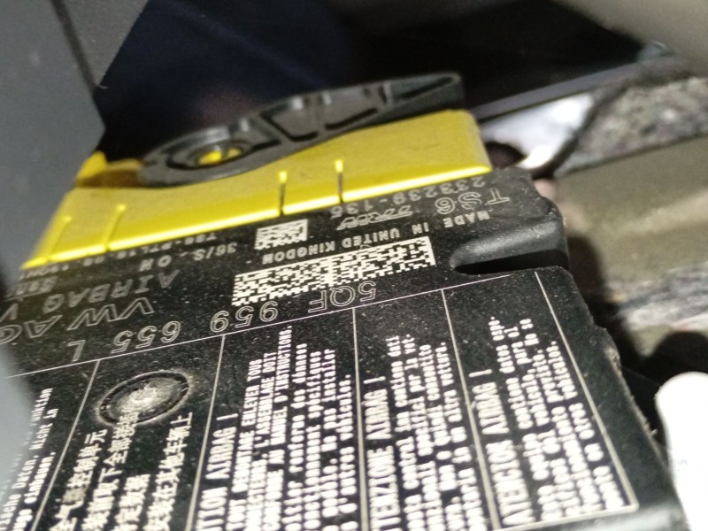 Recambio de kit airbag para seat ibiza v (kj1, kjg) 1.0 mpi referencia OEM IAM 5QF959655L  