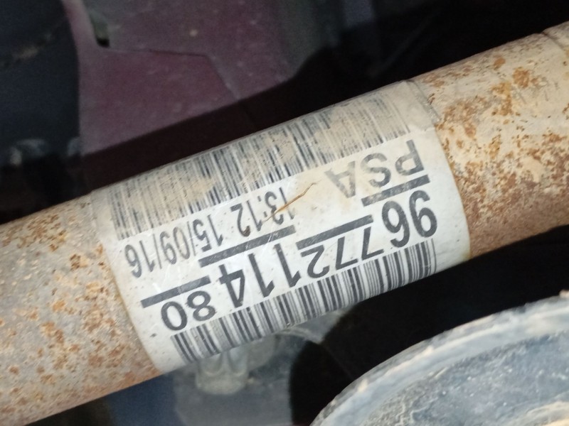 Recambio de transmision delantera derecha para peugeot 2008 i (cu_) 1.6 bluehdi 120 referencia OEM IAM   