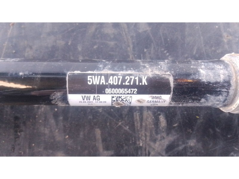 Recambio de transmision delantera izquierda para seat leon (kl1, klg) 2.0 tdi referencia OEM IAM 5WA407271K  P1-B7-13