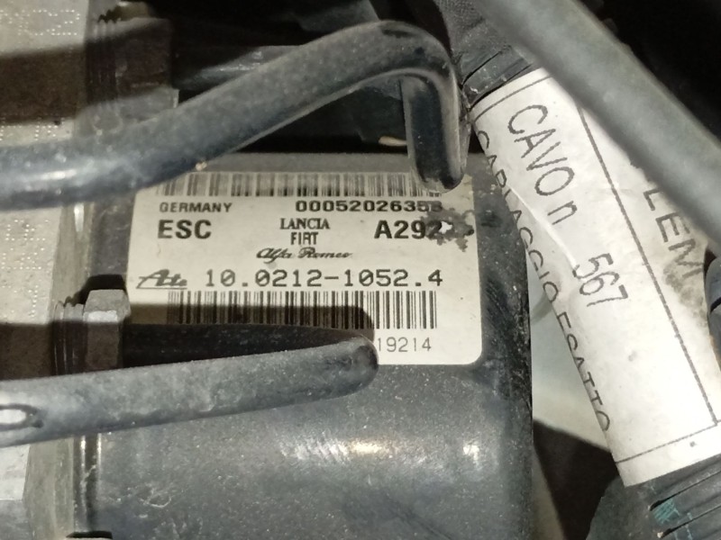 Recambio de abs para opel combo furgoneta/monovolumen (x12) 1.3 cdti (b05) referencia OEM IAM 00052026358  