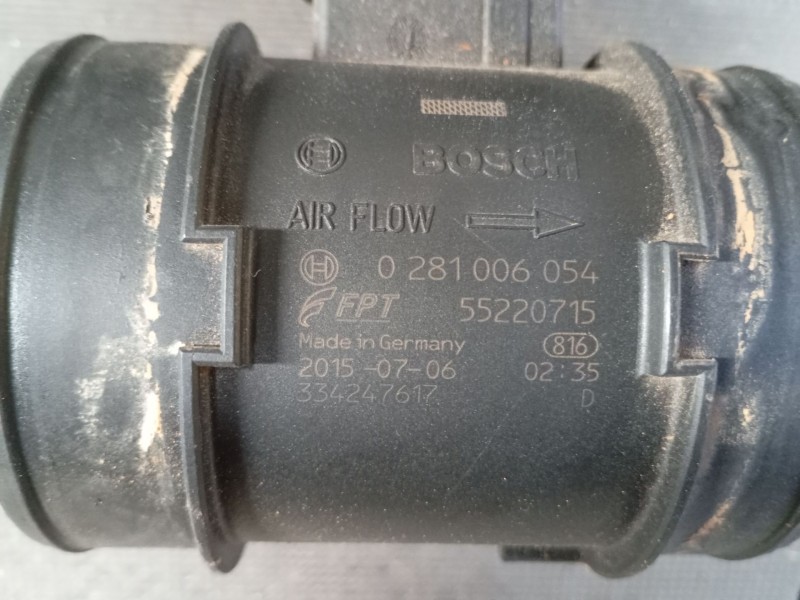 Recambio de caudalimetro para opel combo furgoneta/monovolumen (x12) 1.3 cdti (b05) referencia OEM IAM 0281006054 55220715 