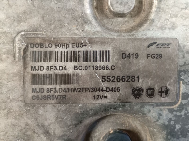 Recambio de centralita motor uce para opel combo furgoneta/monovolumen (x12) 1.3 cdti (b05) referencia OEM IAM   