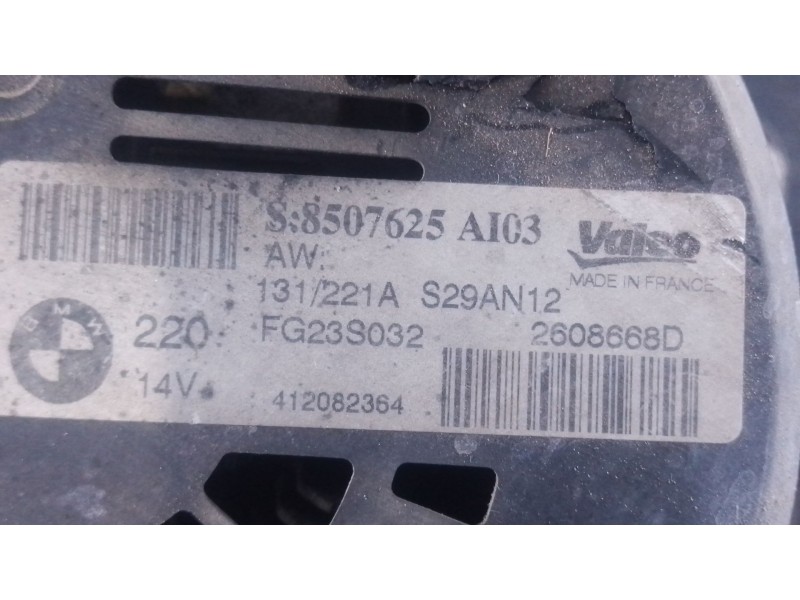 Recambio de alternador para bmw x3 (f25) xdrive 20 d referencia OEM IAM   