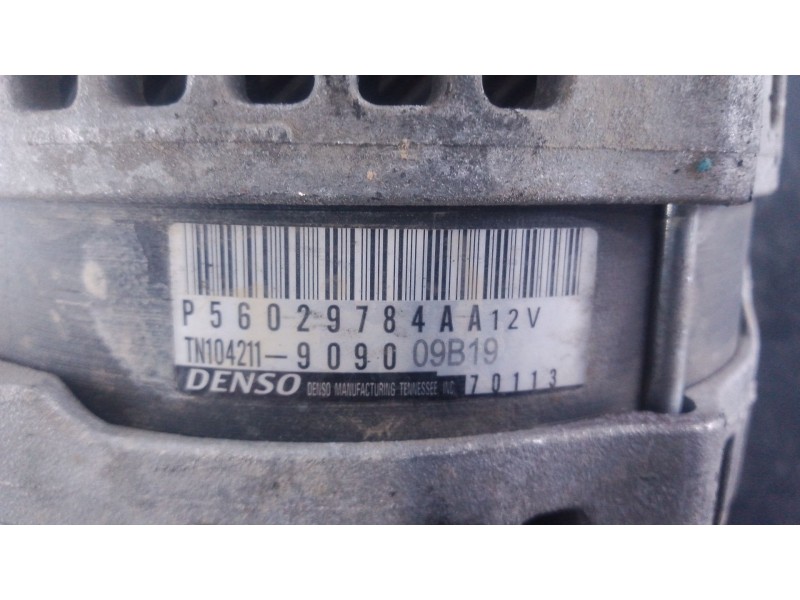 Recambio de alternador para jeep compass (mp, m6, mv, m7) 1.4 multiair referencia OEM IAM   