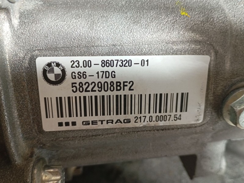 Recambio de caja cambios para bmw 1 (f20) 116 d referencia OEM IAM   