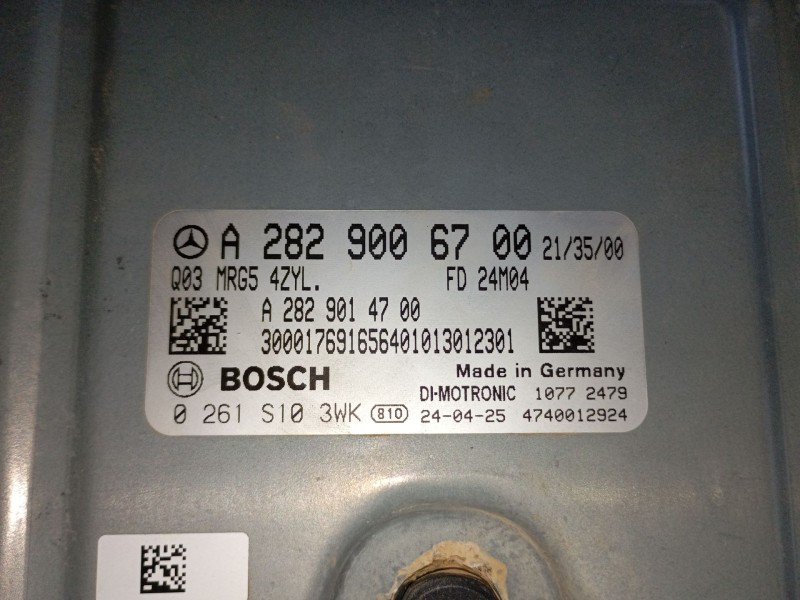 Recambio de centralita motor uce para mercedes-benz clase a (w177) a 200 mild-hybrid (177.087) referencia OEM IAM A2829006700  