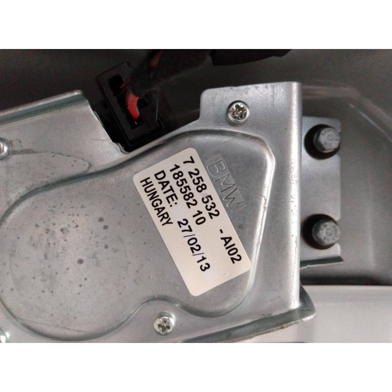 Recambio de motor limpia trasero para bmw serie 1 lim. (f21) 116d referencia OEM IAM 7258532 18558210 