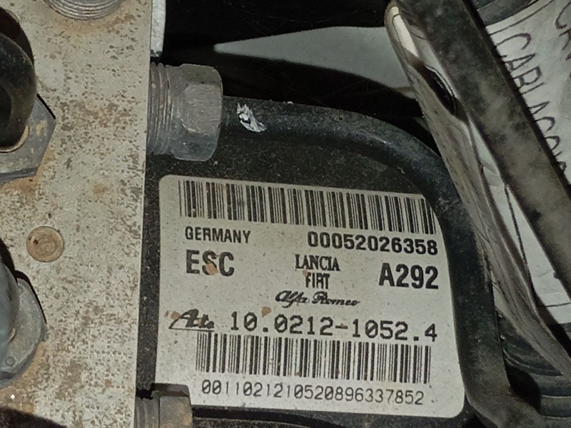 Recambio de abs para opel combo furgoneta/monovolumen (x12) 1.3 cdti (b05) referencia OEM IAM 00052026358  