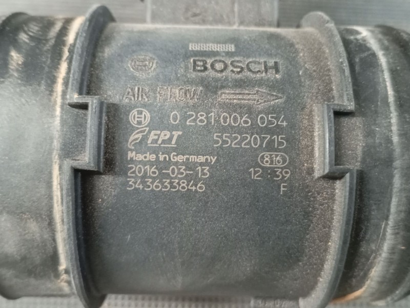 Recambio de caudalimetro para opel combo furgoneta/monovolumen (x12) 1.3 cdti (b05) referencia OEM IAM 0281006054 55220715 