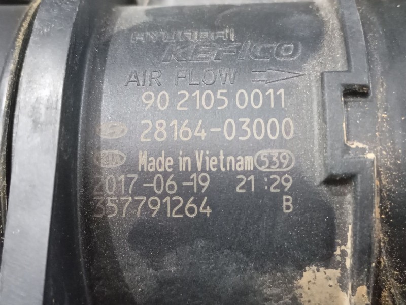 Recambio de caudalimetro para hyundai ioniq (ae) 1.6 gdi plug-in hybrid referencia OEM IAM   