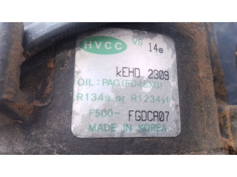 Recambio de compresor aire acondicionado para kia soul ii (ps) 1.6 crdi 136 referencia OEM IAM   