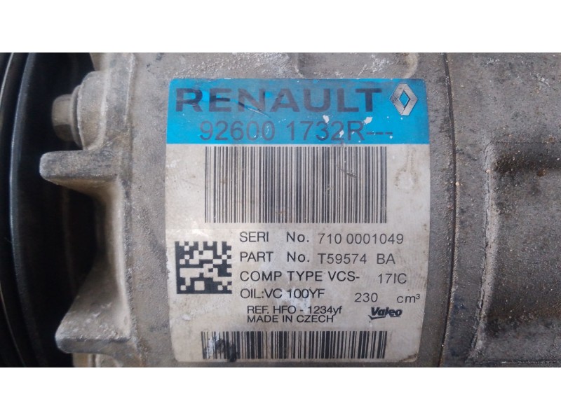 Recambio de compresor aire acondicionado para fiat talento autobús (296_) 1.6 d referencia OEM IAM   