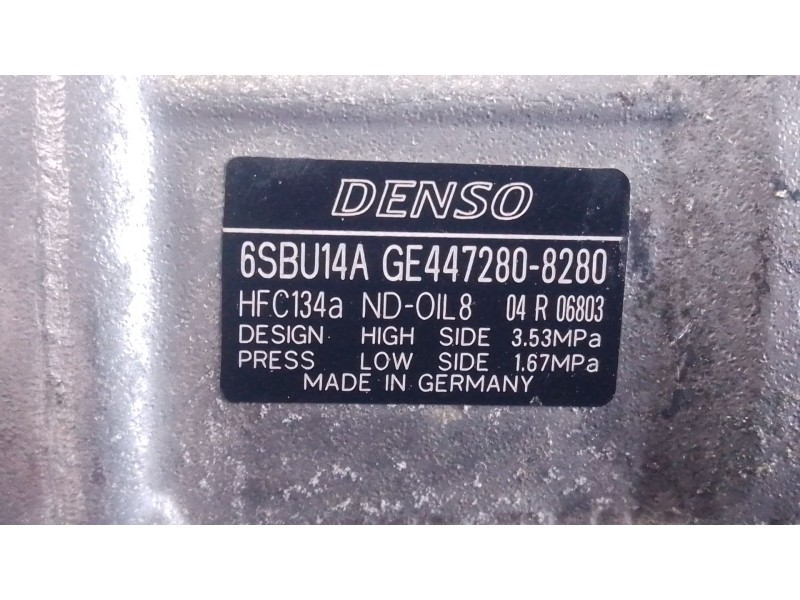 Recambio de compresor aire acondicionado para bmw 1 (f20) 116 d referencia OEM IAM 4472808280  