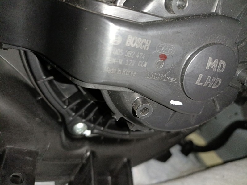 Recambio de ventilador calefaccion para kia cee´d (jd) 1.4 crdi 90 referencia OEM IAM   