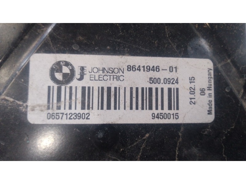 Recambio de electroventilador para bmw 3 (f30, f80) 318 d referencia OEM IAM   