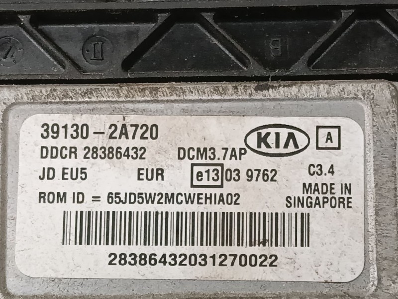 Recambio de centralita motor uce para kia cee´d (jd) 1.4 crdi 90 referencia OEM IAM   