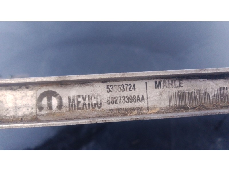 Recambio de radiador agua para jeep compass (mp, m6, mv, m7) 1.4 multiair referencia OEM IAM   