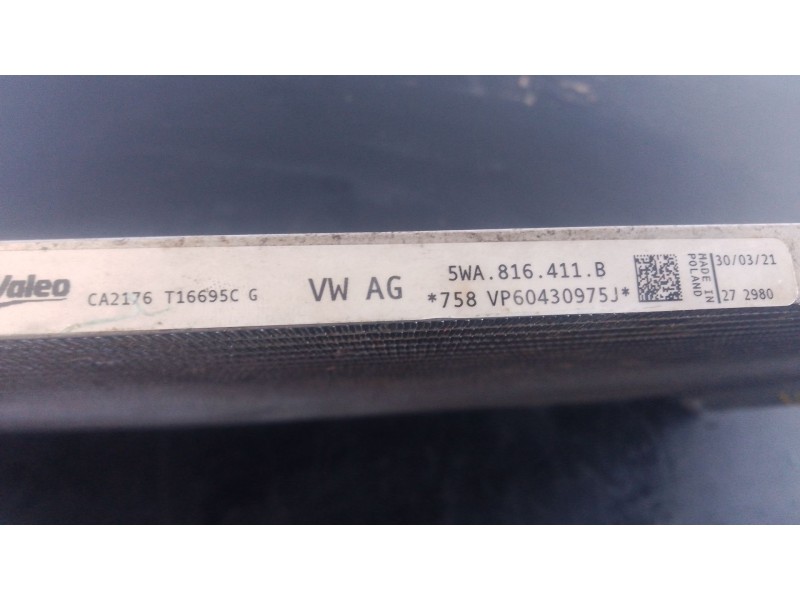 Recambio de condensador / radiador aire acondicionado para seat leon (kl1, klg) 2.0 tdi referencia OEM IAM   